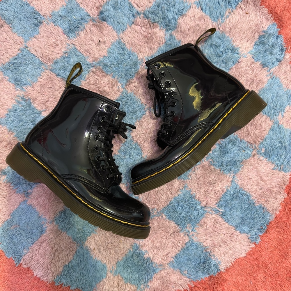 Dr. Martens Kids Black Boots